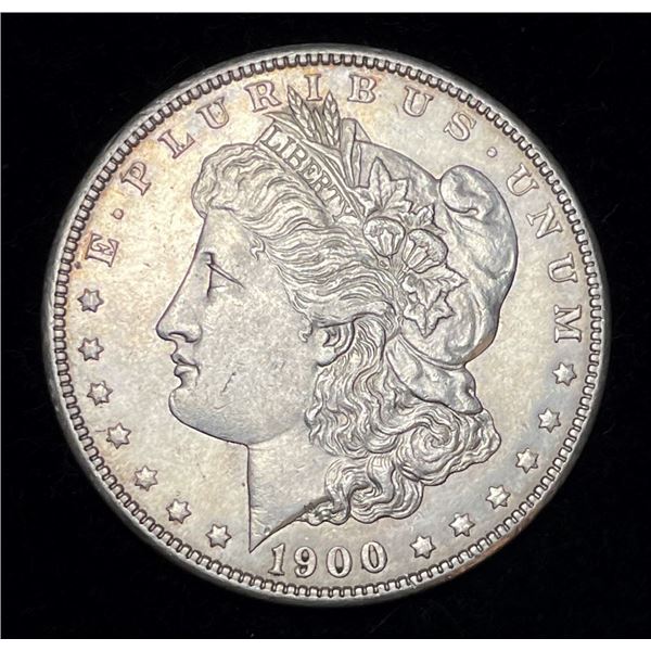 1900 Morgan Silver Dollar AU58