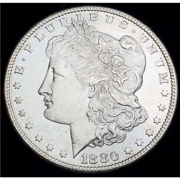 1880-S Morgan Silver Dollar MS64