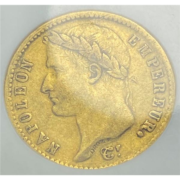 1811-A France 20F NGC AU50