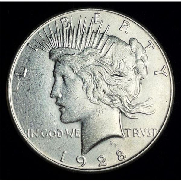 1928-S Peace Silver Dollar MS63 Details