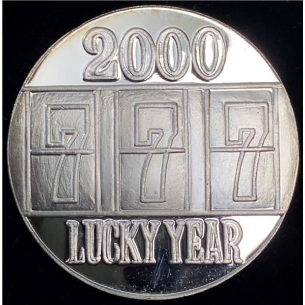 2000 Lucky Year Barbary Coast .999 Silver