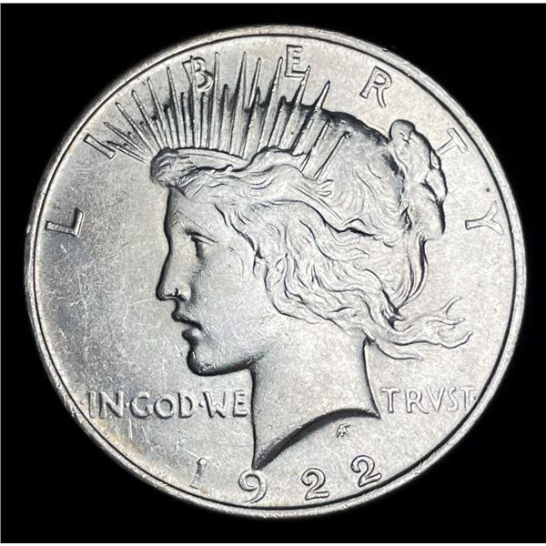 1922 Peace Silver Dollar BU