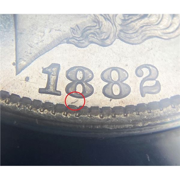 1882-CC Morgan Silver Dollar VAM-2A1 ANACS MS65 DMPL