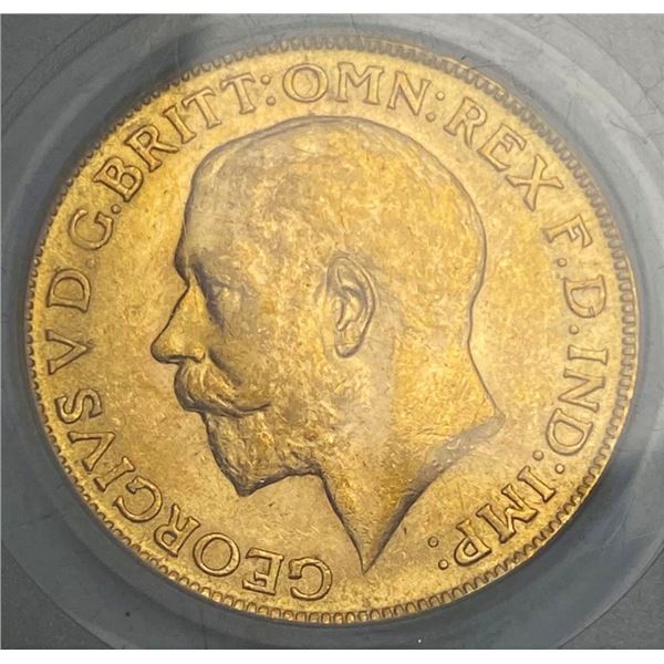 Last Min! 1914 Great Britain Sovereign PCGS MS62
