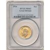 Image 3 : Last Min! 1914 Great Britain Sovereign PCGS MS62