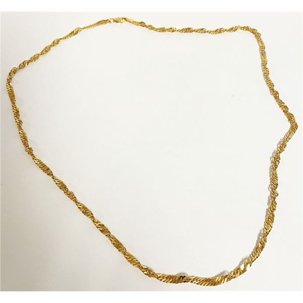 14K Gold Necklace 7.6 Grams