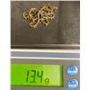Image 6 : 14K Gold Necklace 13.4 Grams