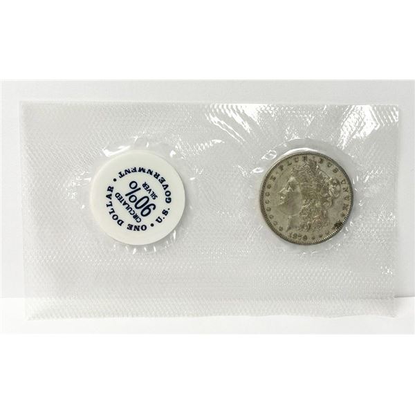 Rare Soft Pack GSA Morgan Silver $1 1879-O Circulated
