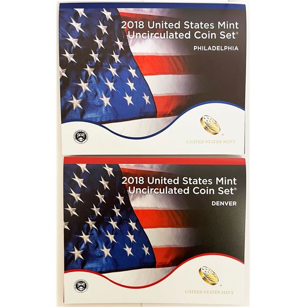 Complete Genuine 2018 United States Mint Set