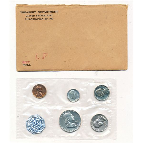 1960 US Mint Proof Set (5-Coin)