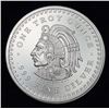 Image 1 : Aztec Calender 1 ozt .999 Silver