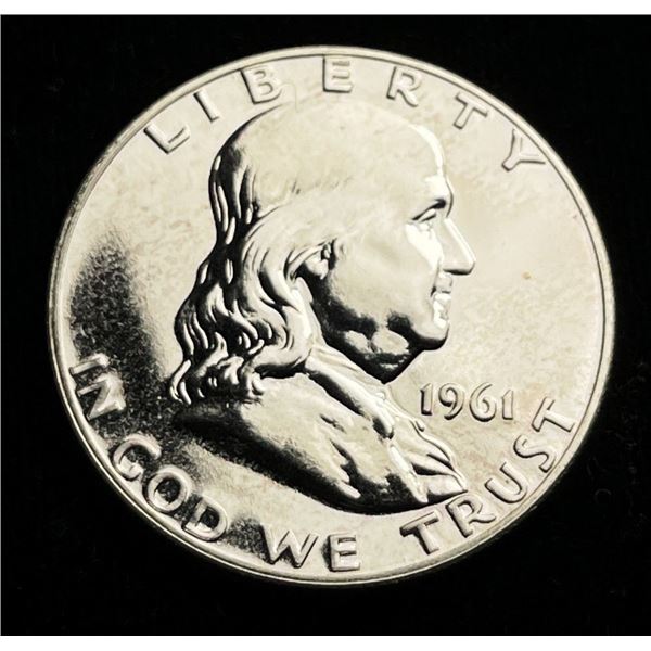 1961 Franklin Proof Half-Dollar 90% Silver