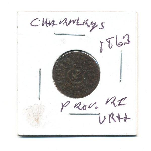 SUPER COOL!!! 1863 CIVIL WAR TOKEN
