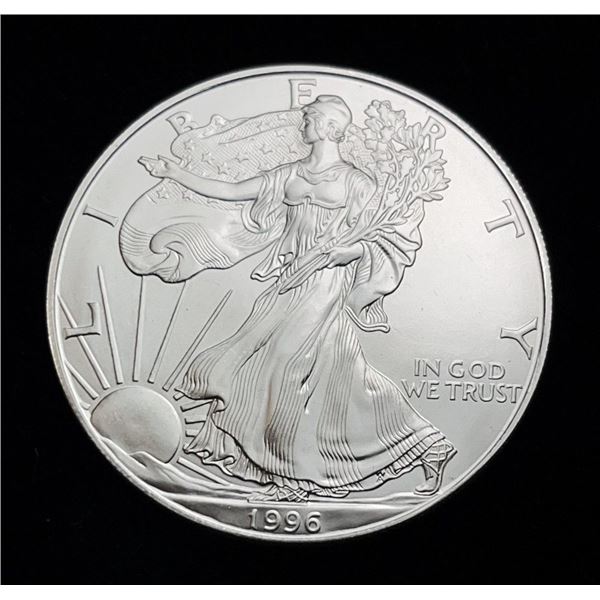 Better Year 1996 American Silver Eagle MS69