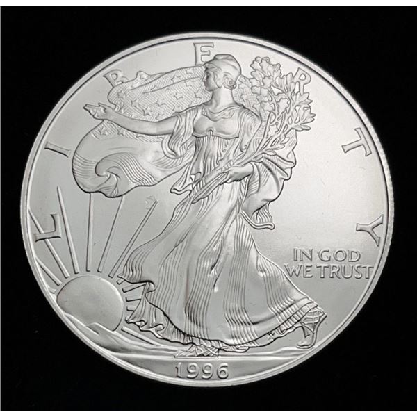 Better Year 1996 American Silver Eagle MS69