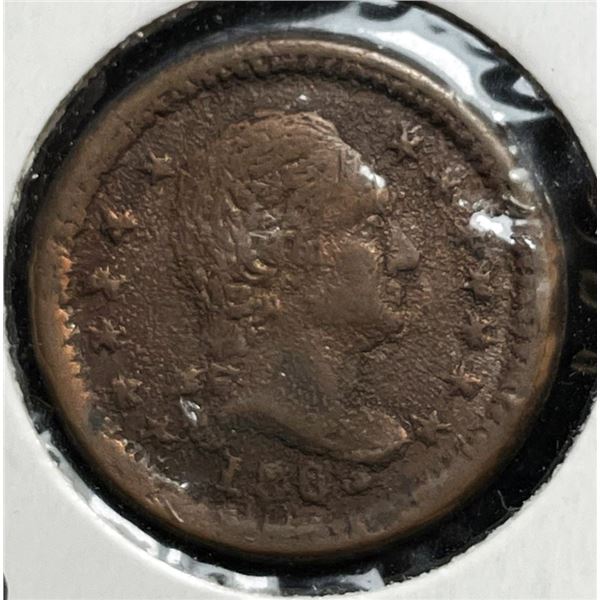 186? "Union For Ever" Civil War Token