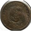 Image 1 : 1864 Two Cent Cent Coin Large Motto Fine