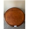 Image 2 : Vintage Round Wooden Side Table