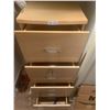 Image 3 : 4-Drawer Wooden Filing Cabinet