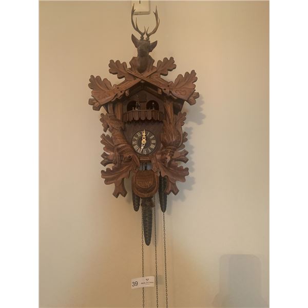 Thorens Movement Emperor Waltz Handcrafted Cuckoo Clock