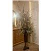 Image 1 : Large Artificial Plant in Copper-Coloured Vase