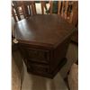 Image 5 : Vintage Hexagonal Wooden Side Table