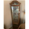 Image 2 : Wooden Mirror Display Cabinet