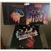 Image 1 : 3 x Rock Vinyl Records - Kiss (Destroyer), Judas Priest (British Steel) and Black Sabbath (Paranoid)