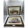 Image 1 : 2 x Framed Canadiana Art Prints by George Jenkins and Mary Pratt w/ Rustic Frame