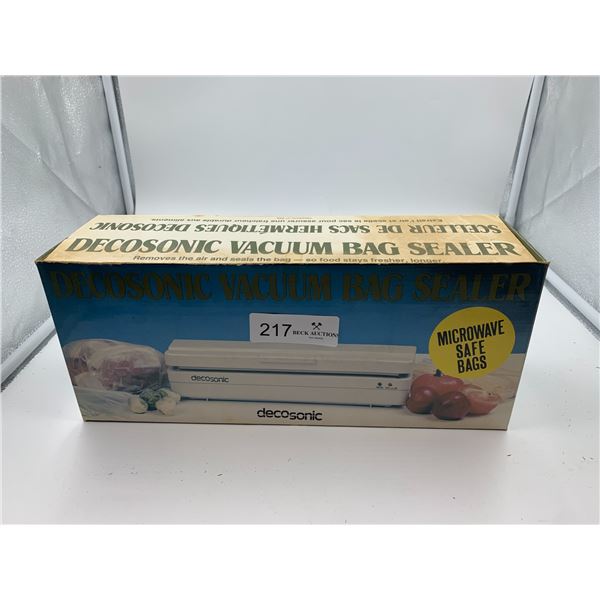 Decosonic Vacuum Sealer
