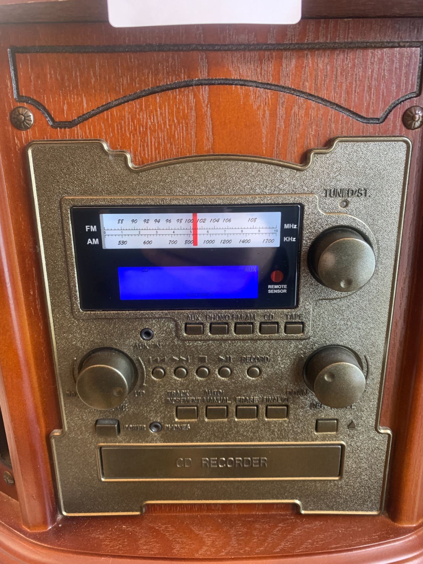 Innovative Technology Retro Record Player (ITRR501) 5In1