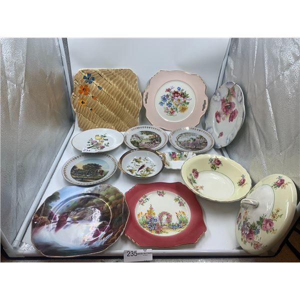 Assortment of Decorative Plates