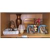 Image 1 : Assorted Home Decor - Including Vases, Candles, Decorative Horse Heads