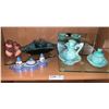 Image 1 : Blue Mountain Pottery Lighter and Ashtray, Decorative Chipmunks, and More!