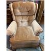 Image 1 : Vintage Upholstered Rocking Recliner