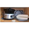 Image 1 : Hamilton Beach Slow Cooker and Assorted Bakeware