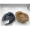 Image 1 : Hawaiian Lava Rock Ashtray and Rock Ashtray