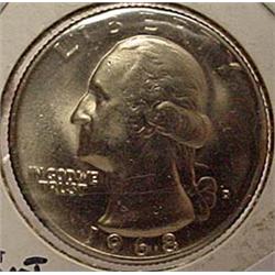 1968-D WASHINGTON QUARTER - MINT SET COIN