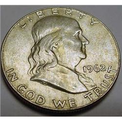 1962-D FRANKLIN HALF DOLLAR