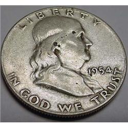 1954-D FRANKLIN HALF DOLLAR