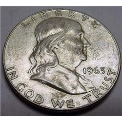 1963-D FRANKLIN HALF DOLLAR