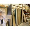 Image 2 : 3 BAYS OF SHEET PRODUCT STORAGE RACKS INCLUDING 4 - 8' X 42" UPRIGHTS, WOOD CROSS BEAMS AND