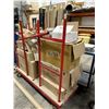 Image 2 : RICHELIEU RED MOBILE PRODUCT CART WITH CONTENTS OF ASSORTED LIGHTS AND LIGHT FIXTURES