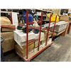 Image 2 : RICHELIEU RED MOBILE PRODUCT CART WITH CONTENTS OF ASSORTED LIGHTS AND LIGHT FIXTURES