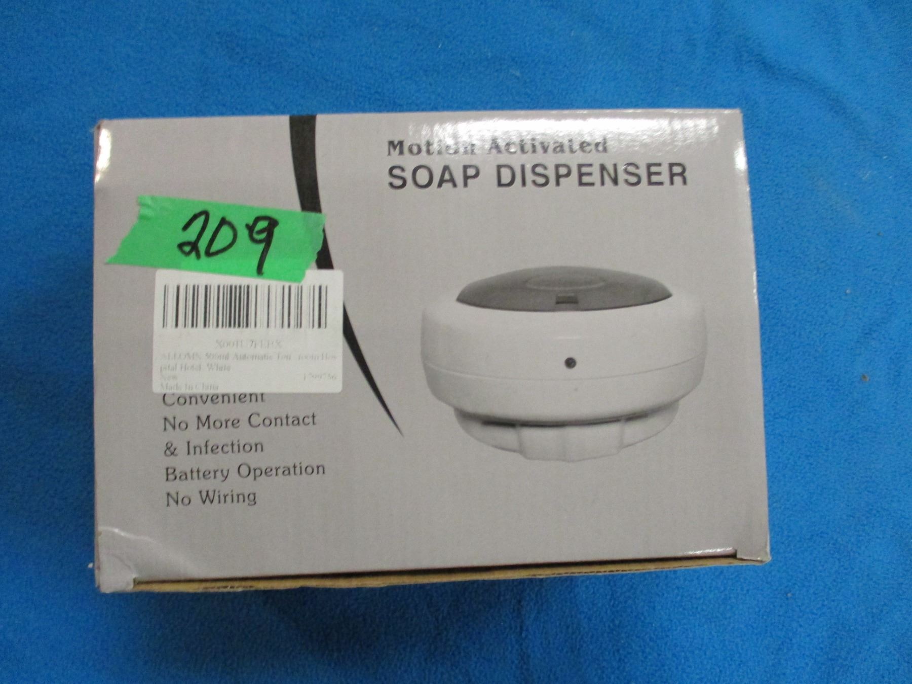 MOTION ACTIVATED SOAP DISPENSER