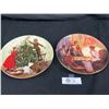 Image 1 : Pair of Knowles Porcelain Wall Plates