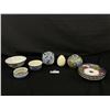 Image 1 : Collectible Lot of Asian Dishes Egg Cups, Vases Etc