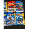 Image 3 : Lot of 10 New in Package Hot Wheels Motorcycles