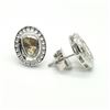 Image 2 : $400 Silver Diamond (0.6ct) Earrings