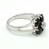 Image 2 : $200 Silver Garnet Cz(1.45ct) Ring